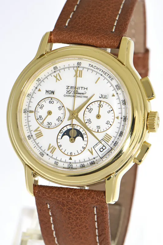 Zenith Chronomaster El Primero 30.0240.410 40mm Yellow gold White 1