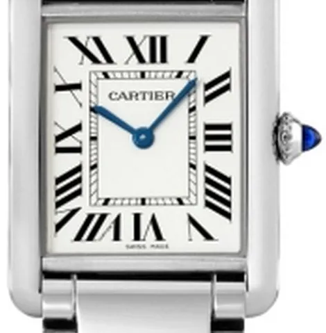 Cartier Tank WSTA0052 33.5mm Stainless steel Silver