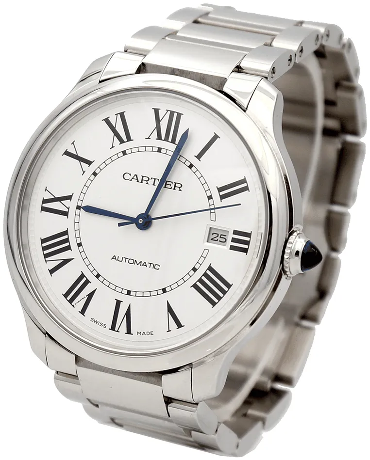 Cartier Ronde Must WSRN0035 40mm Silver 3