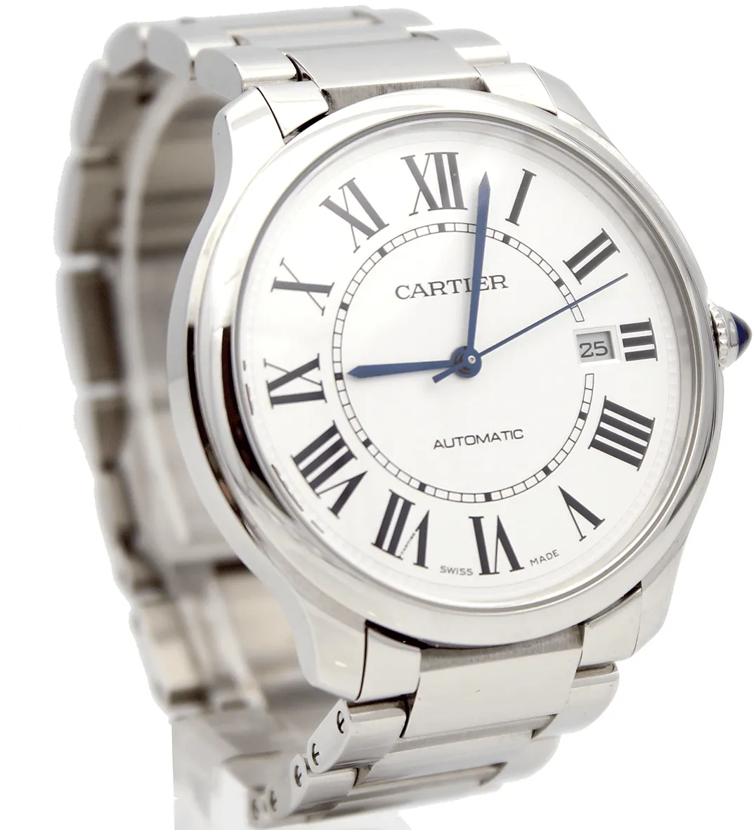 Cartier Ronde Must WSRN0035 40mm Silver 2