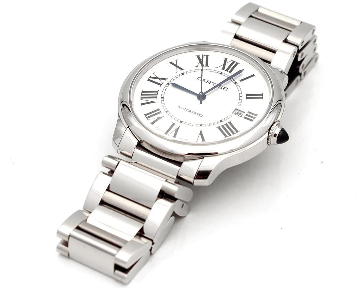 Cartier Ronde Must WSRN0035 40mm Silver 9