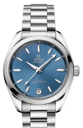 Omega Aqua Terra 220.10.34.20.03.002 34mm Stainless steel Blue