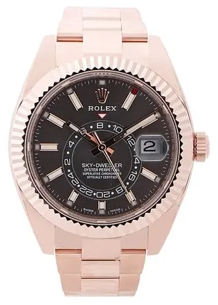 Rolex Sky-Dweller 326935 42mm Rose gold Grey