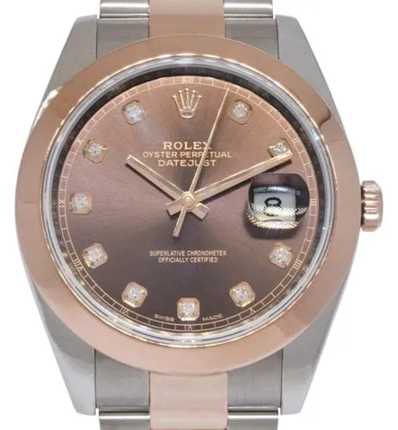 Rolex Datejust 41 126301 41mm Stainless steel Brown