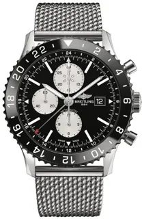 Breitling Chronoliner Y2431012/BE10 Stainless steel Black