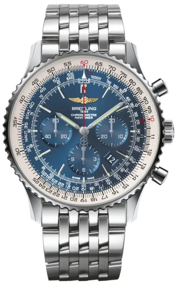 Breitling Navitimer AB012721/C889 46mm Stainless steel Blue