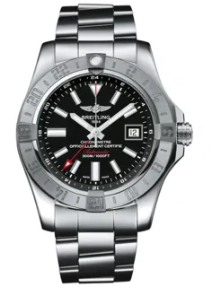 Breitling Avenger II GMT A3239011/BC35 Stainless steel Black