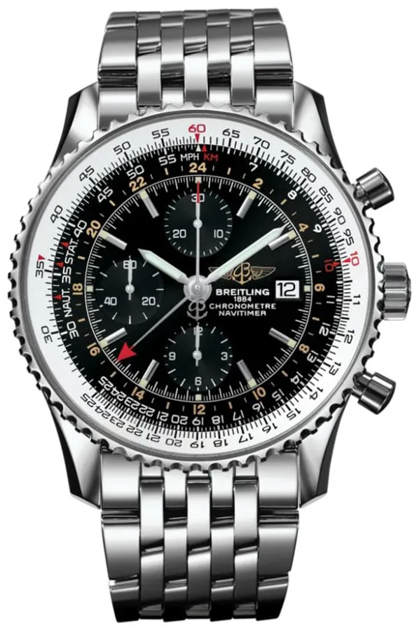 Breitling Navitimer A2432212/B726 46mm Stainless steel Black