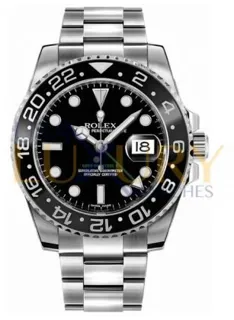 Rolex GMT-Master II 116710LN Stainless steel Black