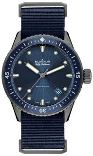 Blancpain Fifty Fathoms 5000-0240-NAOA Ceramic Blue