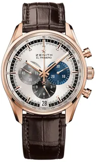 Zenith El Primero Chronomaster 18.2043.400/69.C494 Rose gold Silver