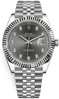 Rolex Datejust 41 126334-0006 White gold and Stainless steel Gray