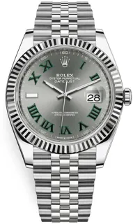 Rolex Datejust 41 126334-0022 White gold and Stainless steel Gray