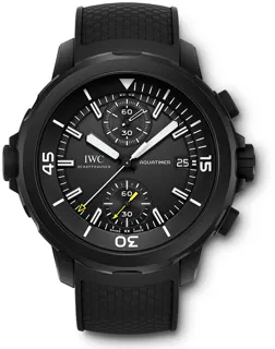 IWC Aquatimer IW379502 Stainless steel and Rubber Black