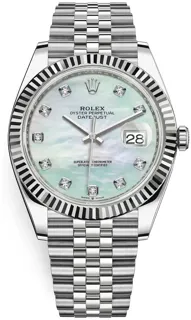 Rolex Datejust 41 126334 White gold and Stainless steel White