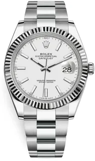 Rolex Datejust 41 126334-0009 White gold and Stainless steel White