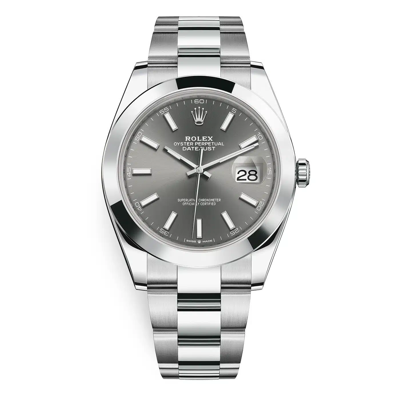 Rolex Datejust 41 126300-0007 41mm Oystersteel Gray