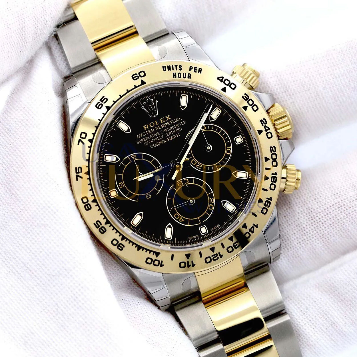 Rolex Daytona 116503 40mm Yellow gold and Stainless steel Black 2