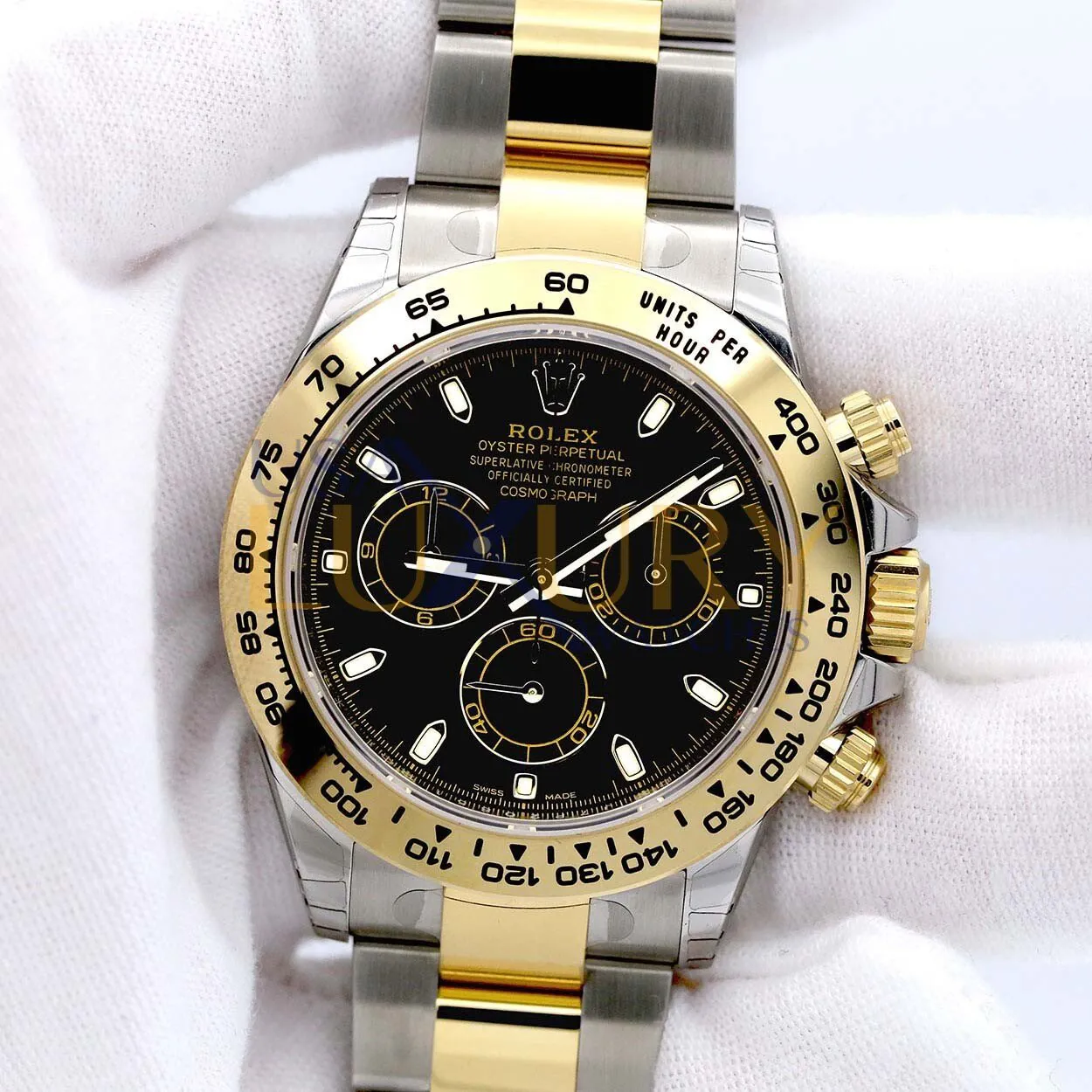 Rolex Daytona 116503 40mm Yellow gold and Stainless steel Black 3