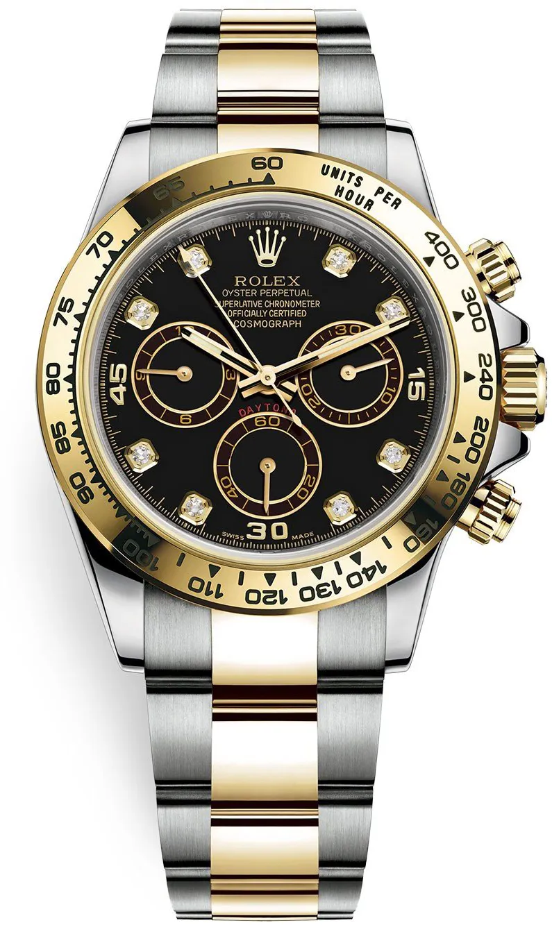 Rolex Daytona 116503 40mm Yellow gold and Stainless steel Black