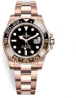 Rolex GMT-Master II 126715CHNR Everose gold Black