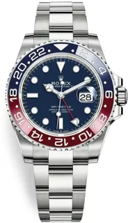 Rolex GMT-Master II 126719BLRO White gold Blue