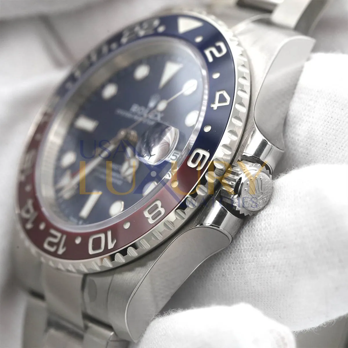 Rolex GMT-Master II 126719BLRO 40mm White gold Blue 5