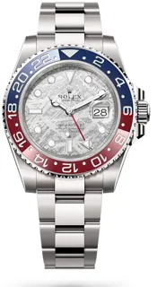 Rolex GMT-Master II 126719BLRO White gold Gray