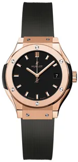 Hublot Classic Fusion 581.OX.1181.RX Yellow gold Black