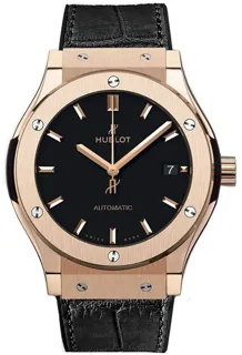 Hublot Classic Fusion 542.OX.1181.LR Rose gold Black