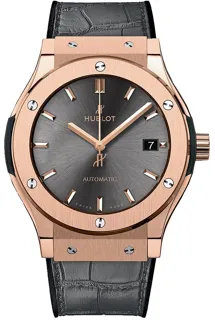 Hublot Classic Fusion 542.OX.7081.LR Yellow gold Gray