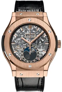 Hublot Classic 517.OX.0180.LR Yellow gold Skeletonized