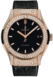 Hublot Classic Fusion 542.OX.1181.LR.1704 Yellow gold Black