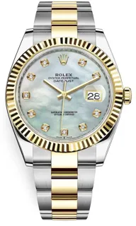 Rolex Datejust 41 126333 Yellow gold and Stainless steel White