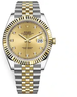 Rolex Datejust 41 126333-0012 Yellow gold and Stainless steel Champagne