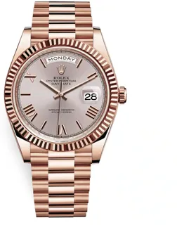 Rolex Day-Date 228235-0001 Rose gold Gray