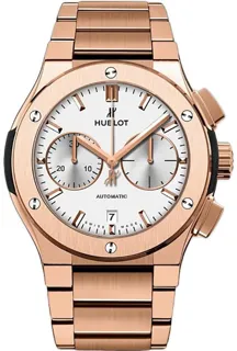 Hublot Classic Fusion Chronograph 520.OX.2610.OX Rose gold Silver