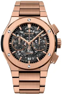 Hublot Classic Fusion Aerofusion 528.OX.0180.OX Yellow gold Skeletonized