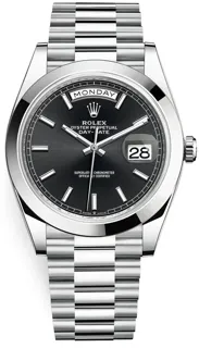 Rolex Day-Date 40 228206 Platinum Black