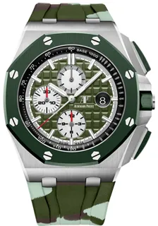 Audemars Piguet Royal Oak Offshore 26400SO.OO.A055CA.01 Stainless steel Green