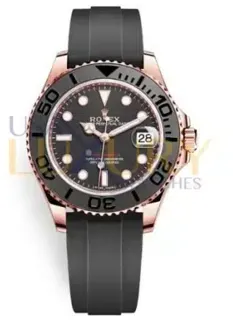 Rolex Yacht-Master 40 126655 Everose gold Black