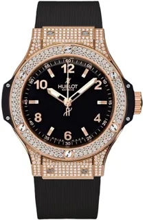 Hublot Big Bang 38 mm 361.PX.1280.RX.1704 Yellow gold Black