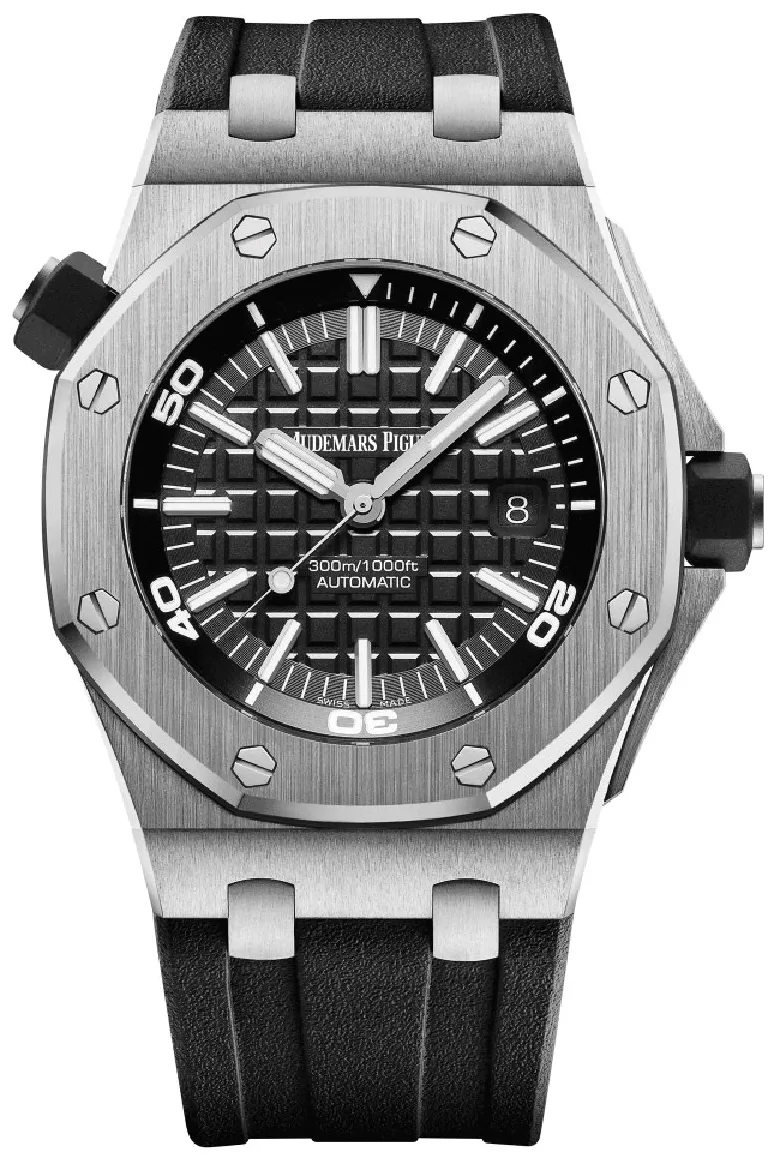 Audemars Piguet Royal Oak Offshore Diver 15703ST.OO.A002CA.01 40mm Stainless steel Black