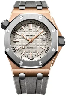 Audemars Piguet Royal Oak Offshore Diver 15711OI.OO.A006CA.01 Rose gold Gray