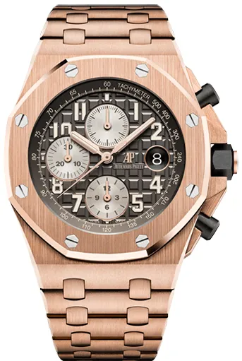 Audemars Piguet Royal Oak Offshore 26470OR.OO.1000OR.02 42mm Rose gold Gray