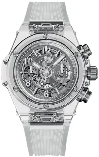 Hublot Big Bang 411.JX.4802.RT Titanium and Sapphire and Resin Skeletonized