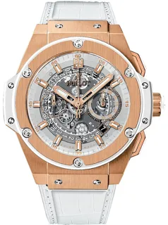 Hublot King Power 701.OE.0128.GR Rose gold Skeletonized