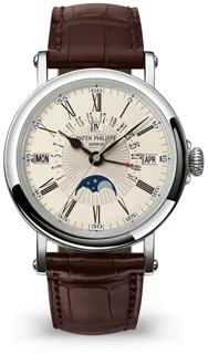 Patek Philippe Perpetual Calendar 5159G-001 White gold Silver