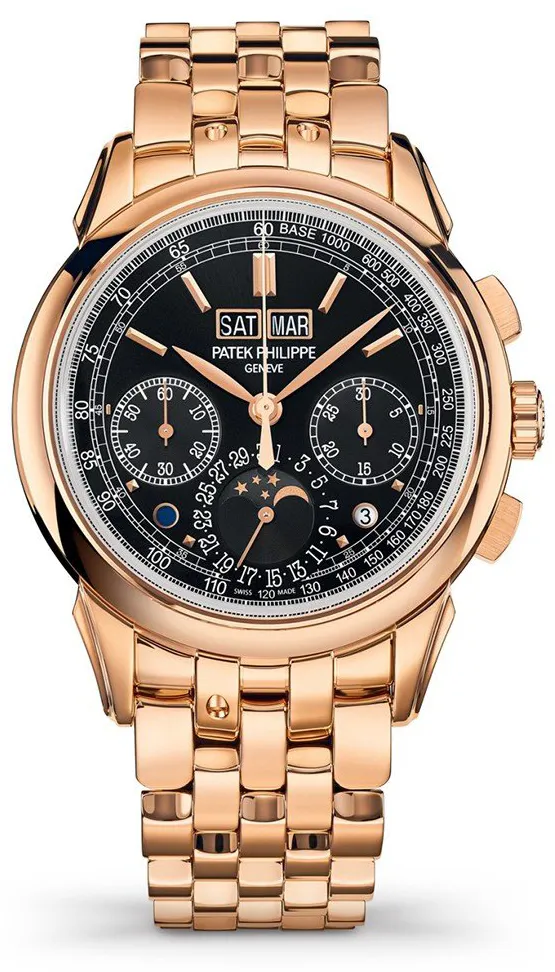 Patek Philippe Perpetual Calendar Chronograph 5270/1R-001 41mm Yellow gold Black