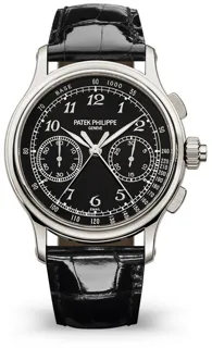 Patek Philippe Split-Seconds Chronograph 5370P-001 Platinum Black